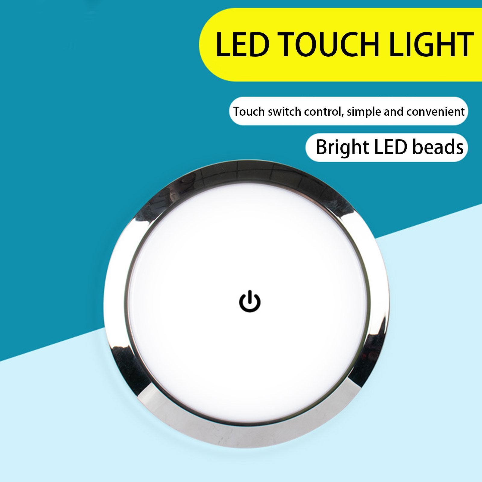 Car Led Light - مصباح LED داخلي للسقف مع مفتاح