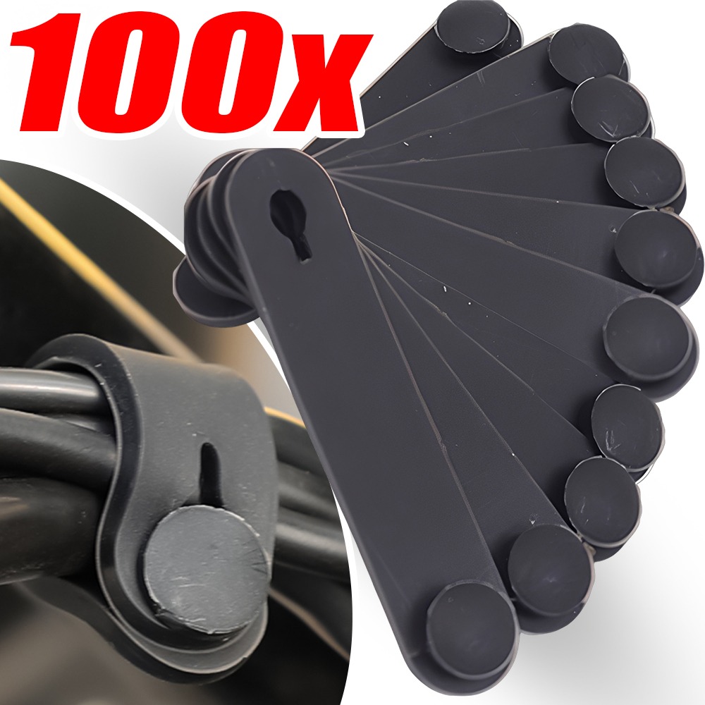 Car Cable Organizer - مطاطا المطاط كابل حزام سلك التعادل