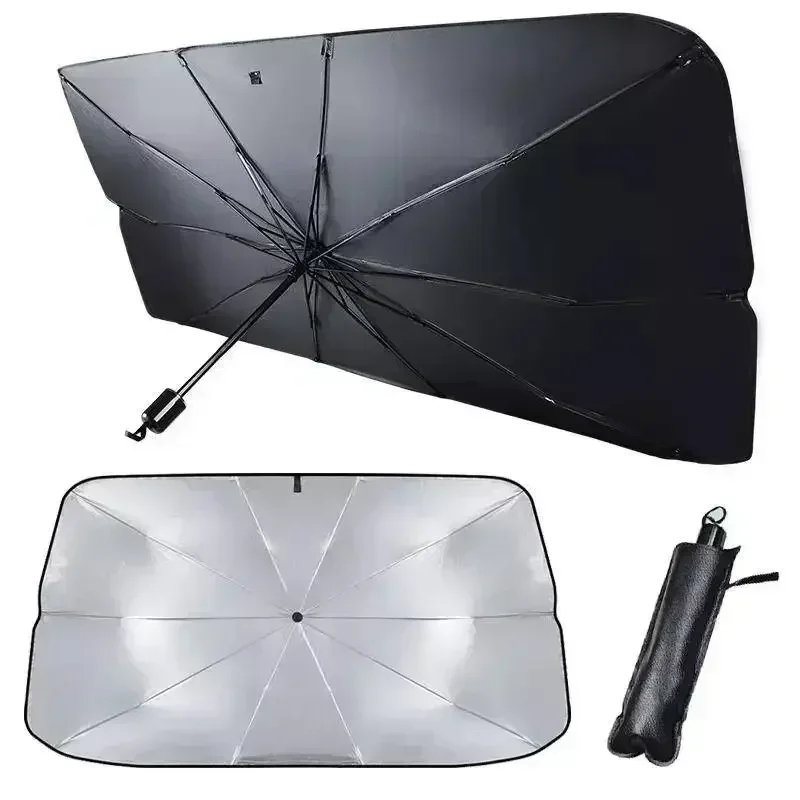 Windshield Sun Shade - مظلة قابلة للطي لحماية زجاج السيارة