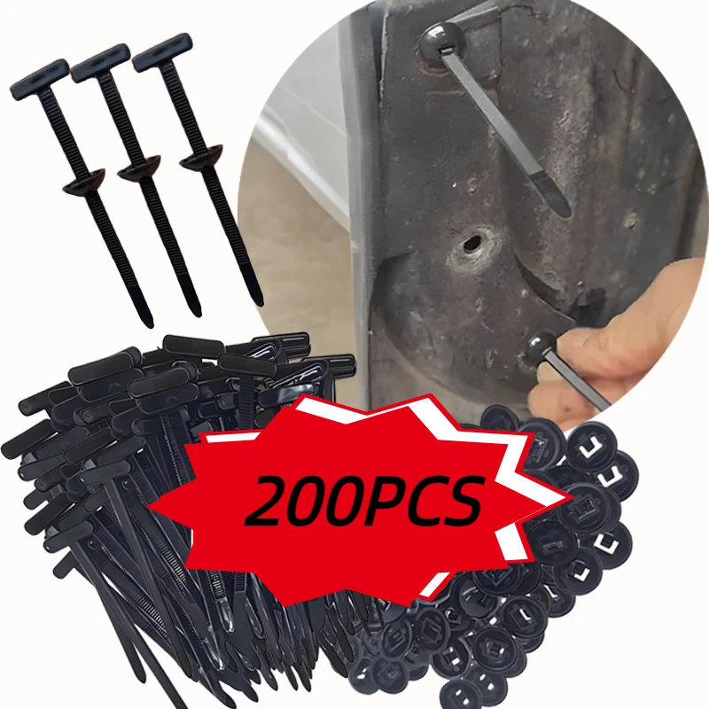5-200 قطعة رباط كابل نايلون شد - مراجعة Car Cable Organizer وسعره