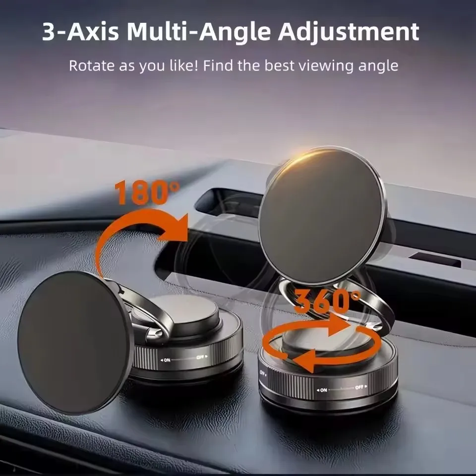 مطوّر 360 ° حامل هاتف مغناطيسي - مراجعة Car Mirror وسعره