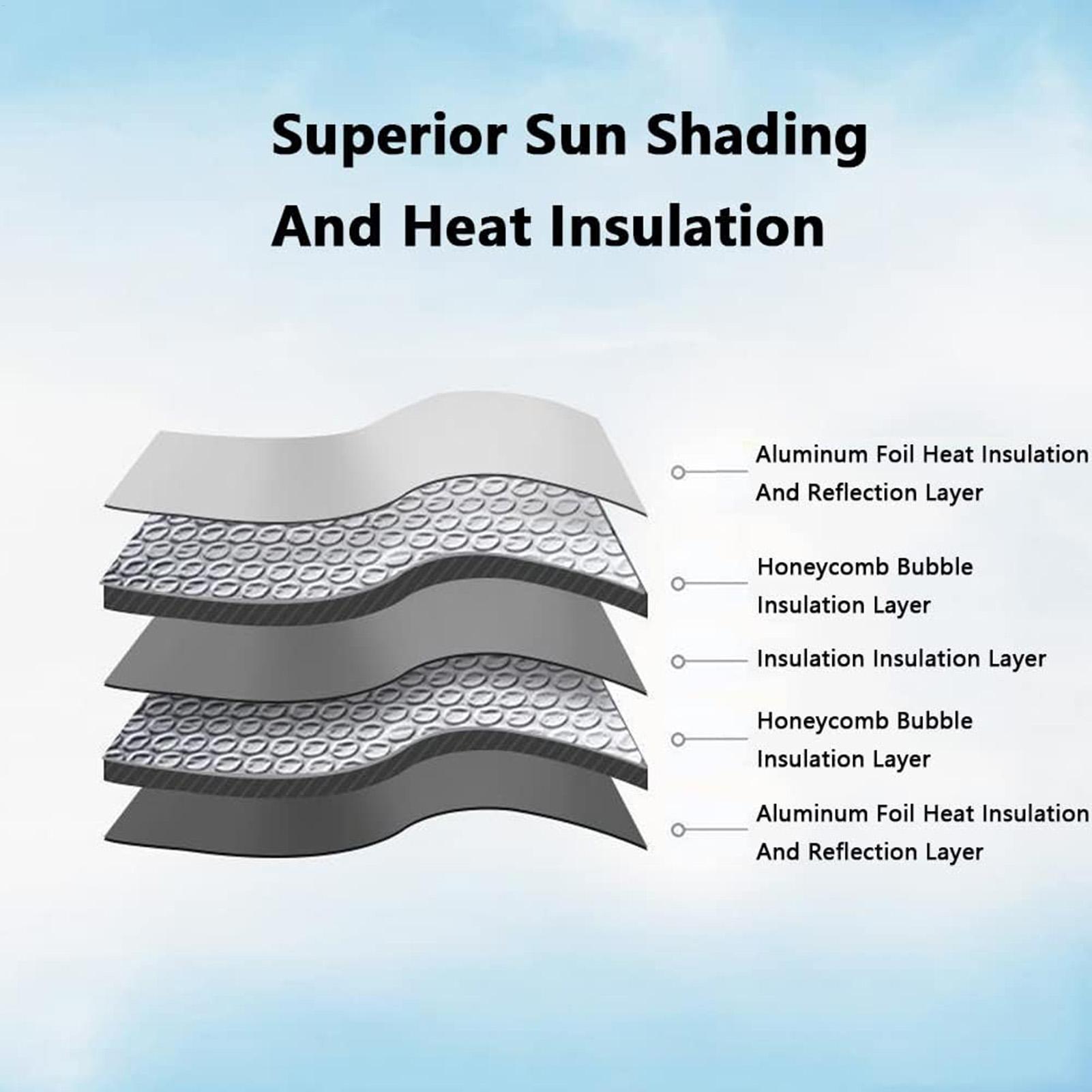واقي شمس للزجاج الأمامي للسيار - مراجعة Windshield Sun Shade وسعره