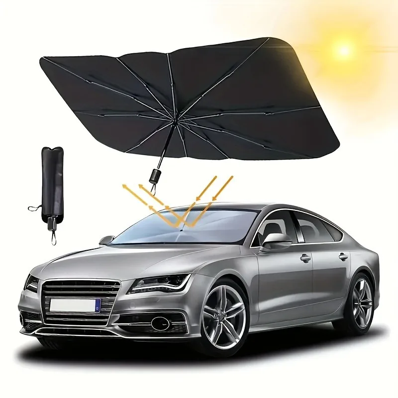 واقي شمس للسيارة، مظلة لحماية  - مراجعة Windshield Sun Shade وسعره