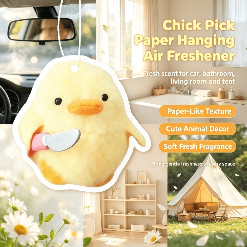 معطر هواء للسيارة على شكل كتكو - مراجعة Car Air Freshener وسعره